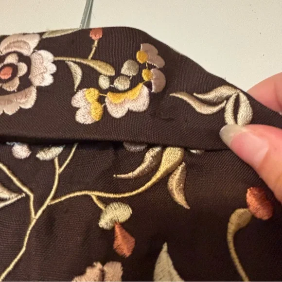 Johnny Was Biya Floral Embroidered Long Coat - Picture 12 of 12